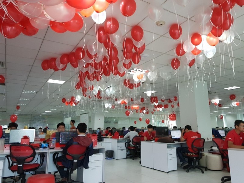 dịch vụ bơm bóng bay ở thhcm