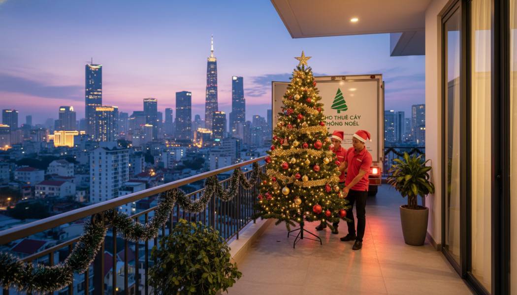 Dịch Vụ Cho Thuê Cây Thông Noel Tại TPHCM