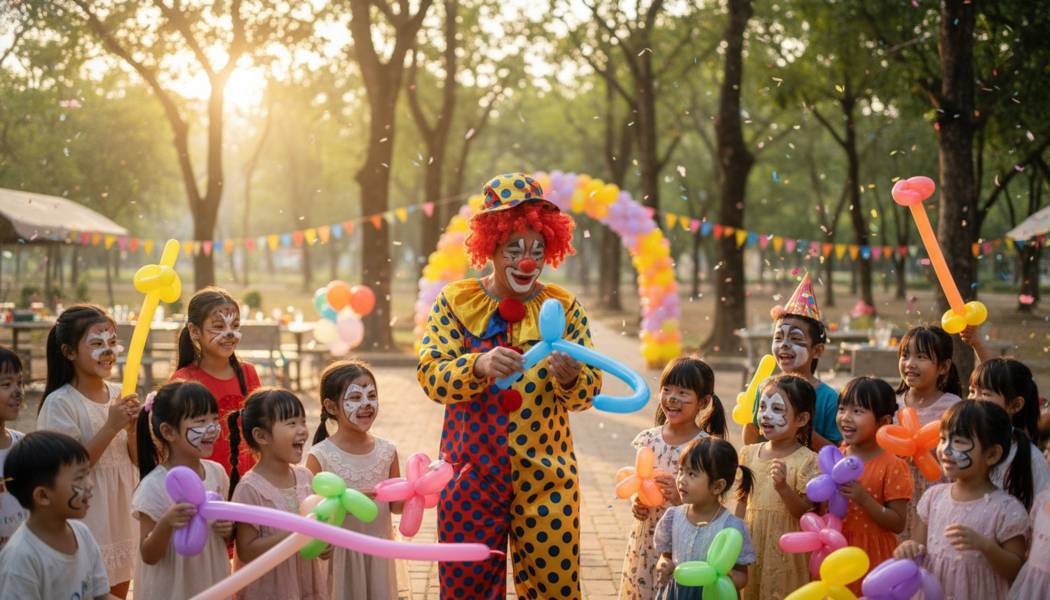  Dịch Vụ Chú Hề Thổi Bóng Tại Bình Phước