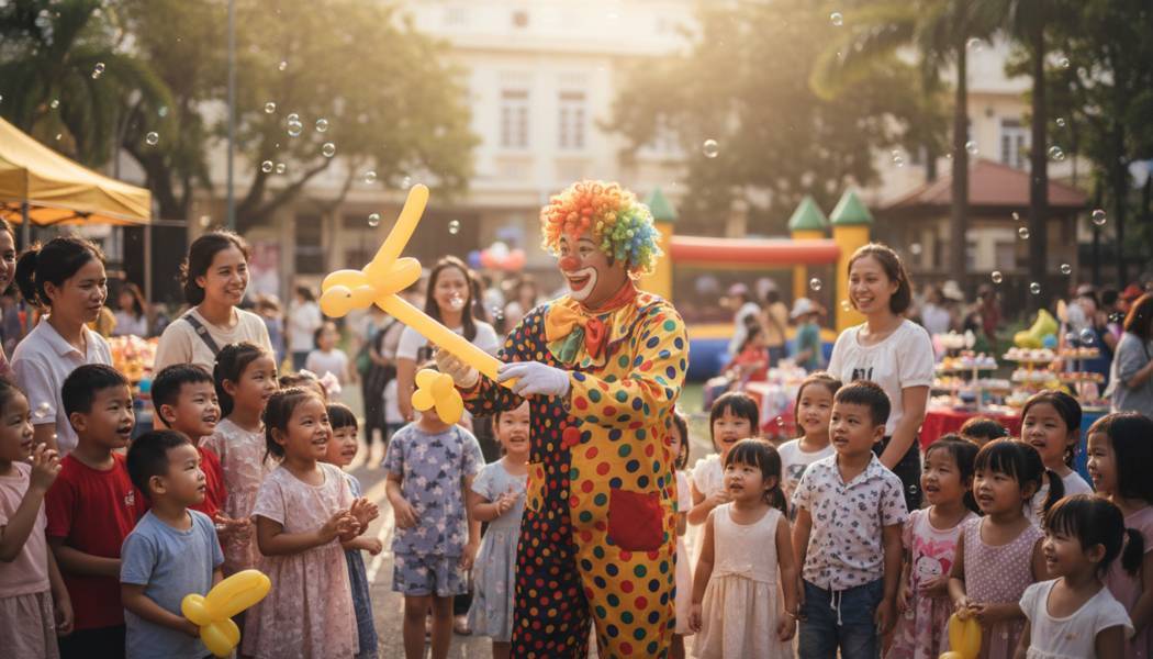 Dịch Vụ Chú Hề Thổi Bóng Tại Quận 3