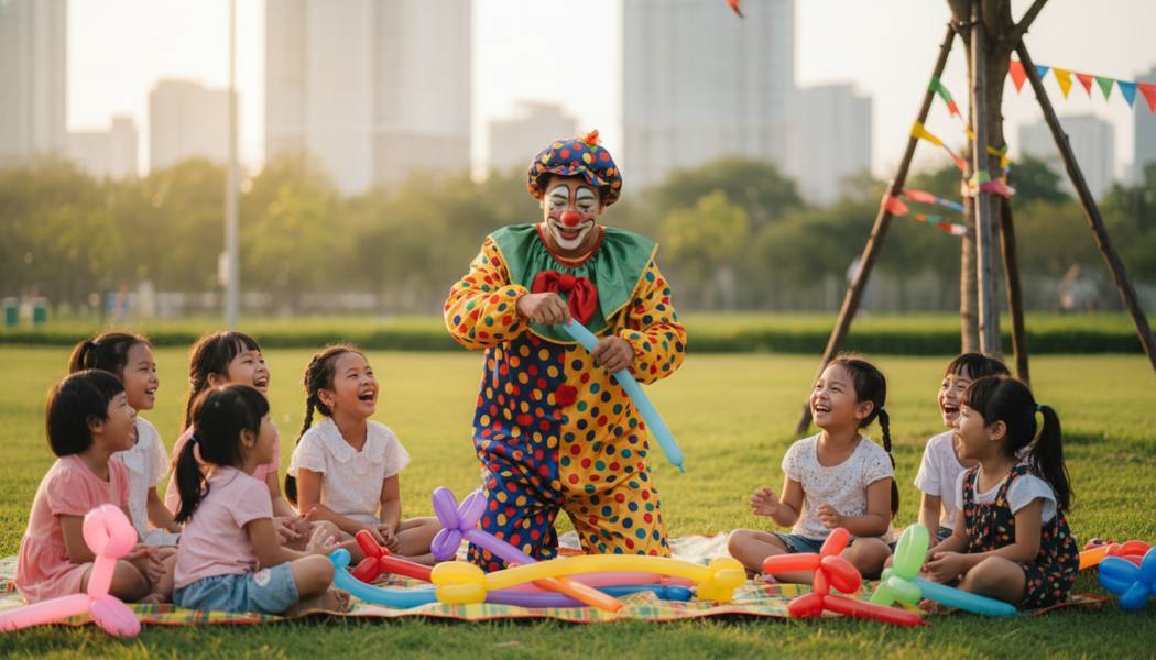  Dịch Vụ Chú Hề Vặn Bóng Tại Quận 7