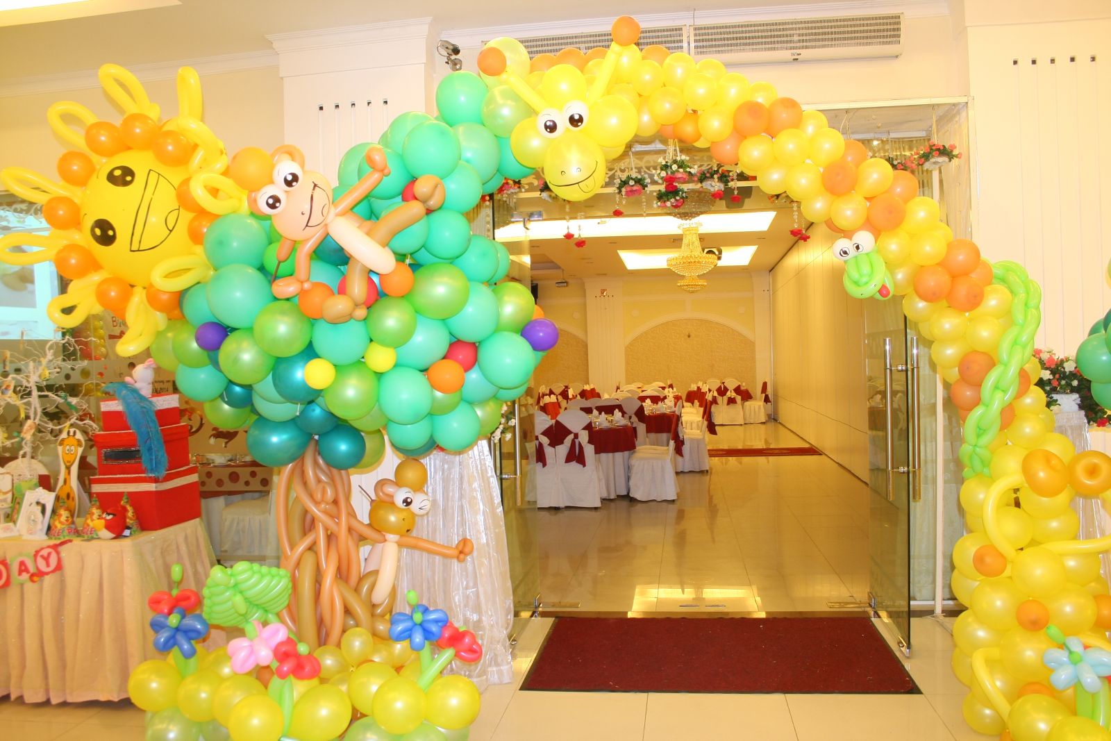 dịch vụ làm cổng bong bóng 1
