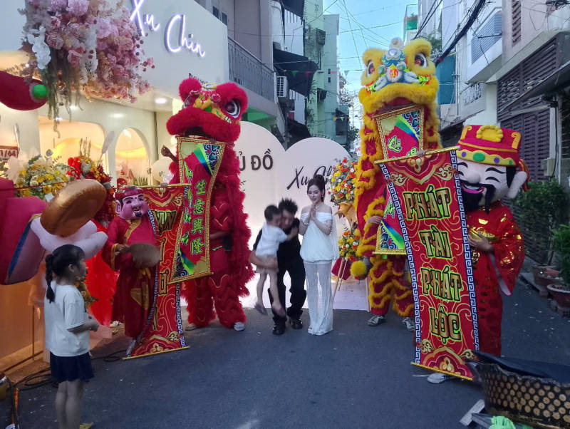 Dịch Vụ Múa Lân Khai Trương Tại Nhà Bè. Ảnh 5