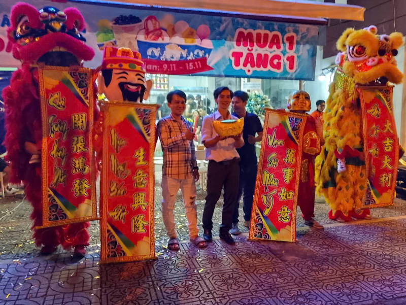 Dịch Vụ Múa Lân Khai Trương Tại Quận Tân Bình 3