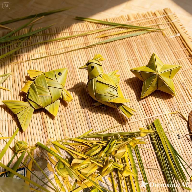 dịch vụ nghệ nhân đan lá dừa-2 dịch vụ nghệ nhân đan lá dừa-2