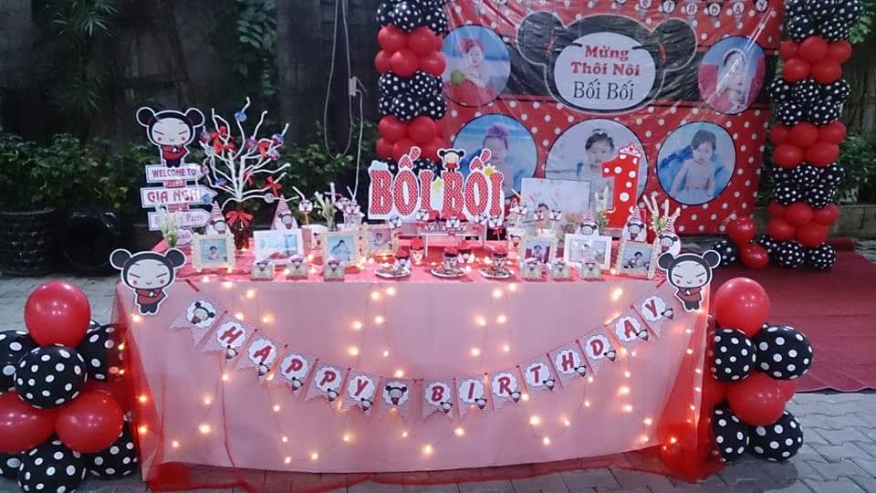 dịch vụ trang trí bàn gallery chuột micky dịch vụ trang trí bàn gallery chuột micky