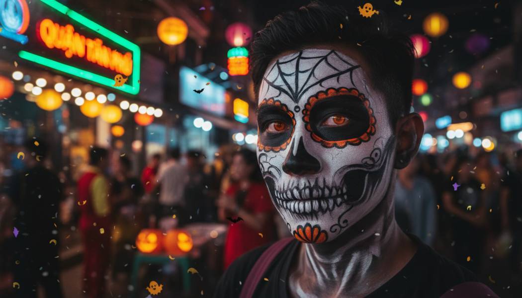 Dịch Vụ Vẽ Mặt Halloween Tại Quận Tân Phú