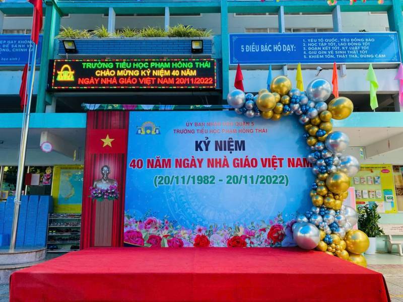 THI CÔNG KHUNG BACKDROP SỰ KIỆN TẠI QUẬN TÂN BÌNH-1
