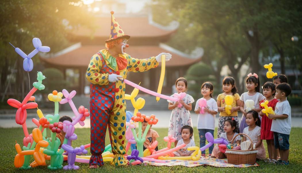 Thuê Chú Hề Thổi Bóng Tại Củ Chi