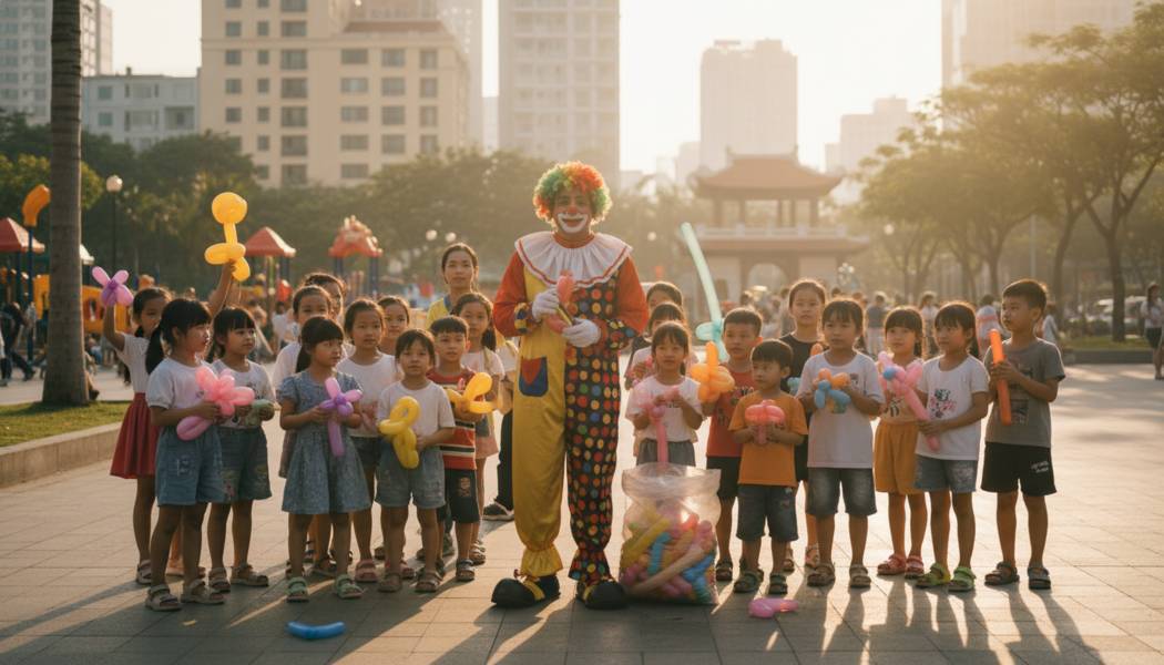 Thuê Chú Hề Thổi Bóng Tại Quận 11. Ảnh 5