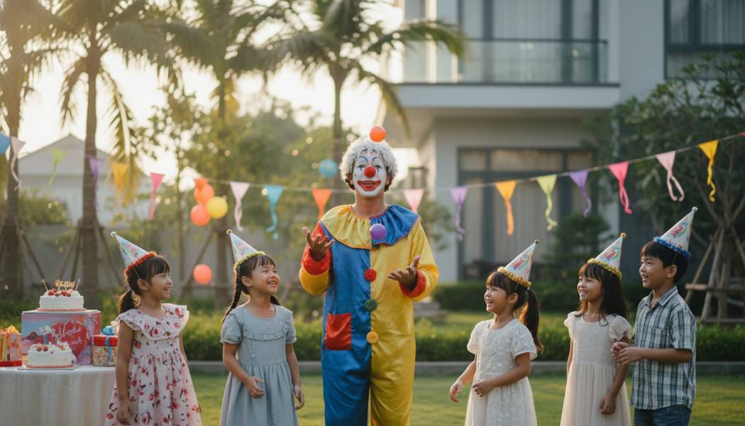 Thuê Chú Hề Tổ Chức Sinh Nhật Tại Bình Phước 