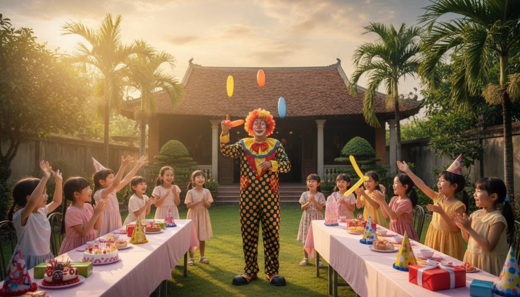 Thuê Chú Hề Tổ Chức Sinh Nhật Tại Hóc Môn