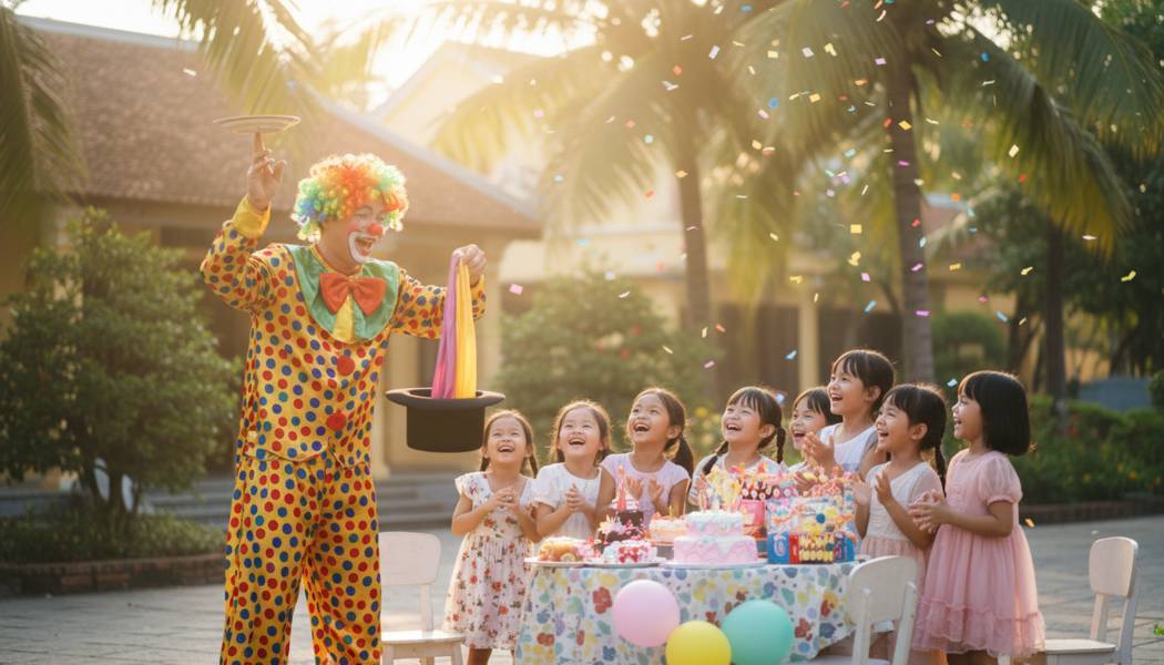  Thuê Chú Hề Tổ Chức Sinh Nhật Tại Thủ Đức 