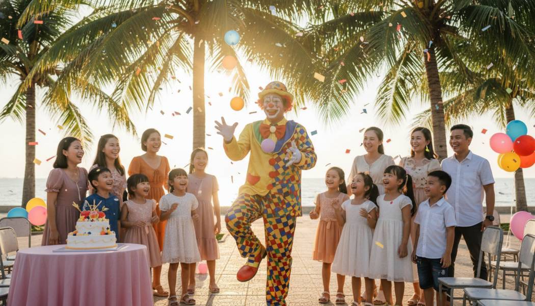 Thuê Chú Hề Tổ Chức Sinh Nhật Tại Vũng Tàu