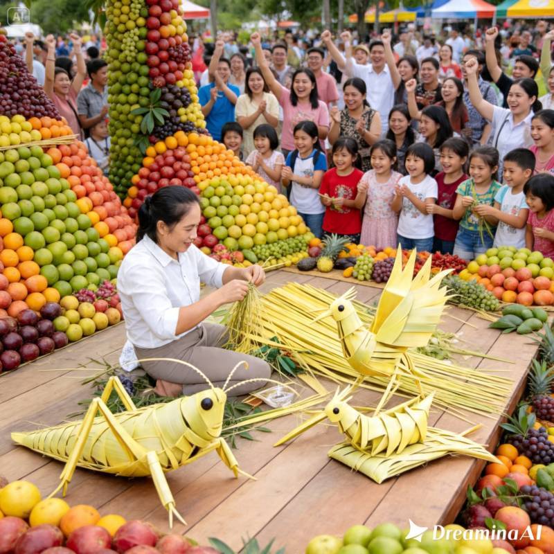 thuê nghệ nhân xếp lá dừa tại hóc môn-2