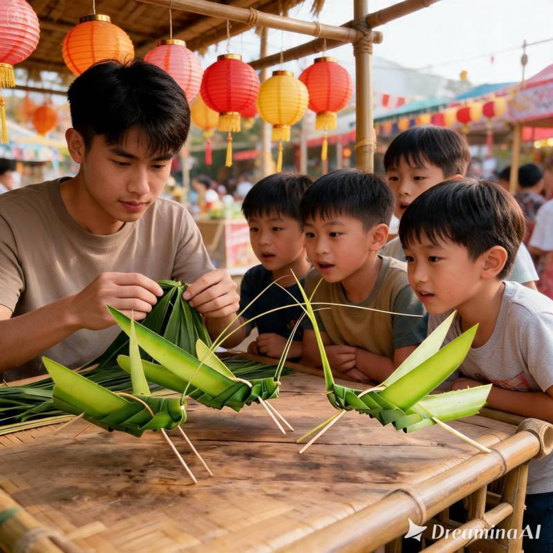 thuê nghệ nhân xếp lá dừa tại quận 7-3 thuê nghệ nhân xếp lá dừa tại quận 7-3