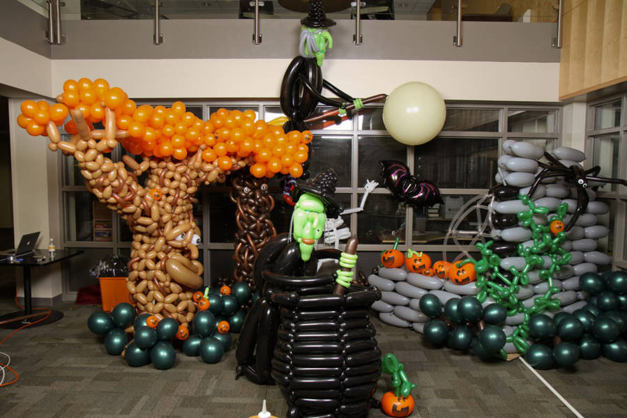 bong bóng halloween 21