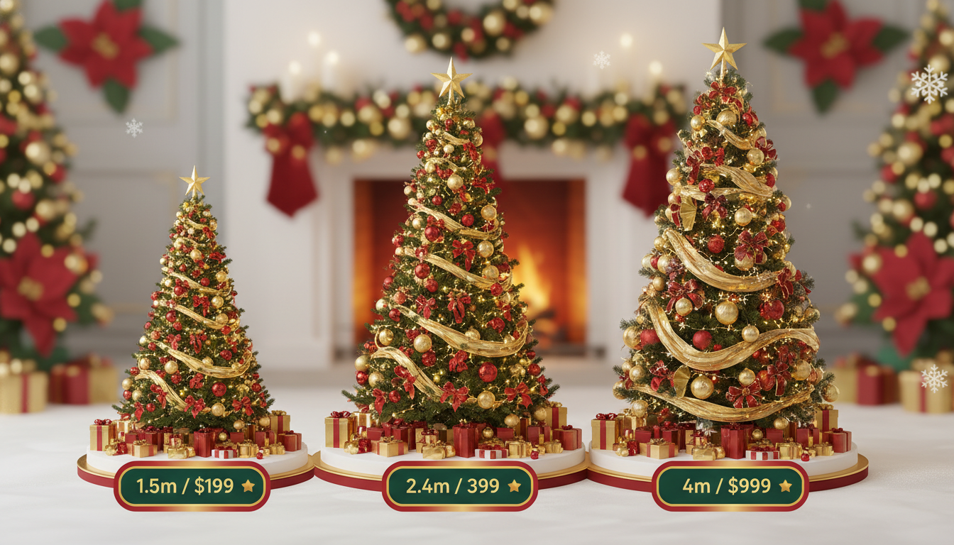 Báo Giá Trang Trí Cây Thông Noel Tại Quận 2