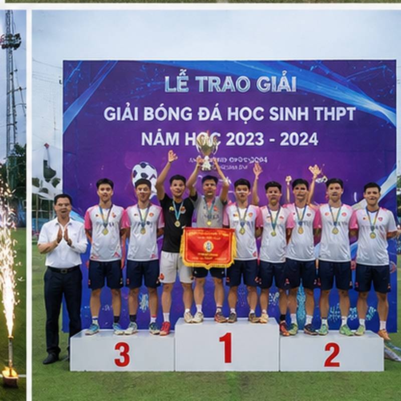 CHO THUÊ BỤC TRAO GIẢI TẠI PHÚ THUẬN