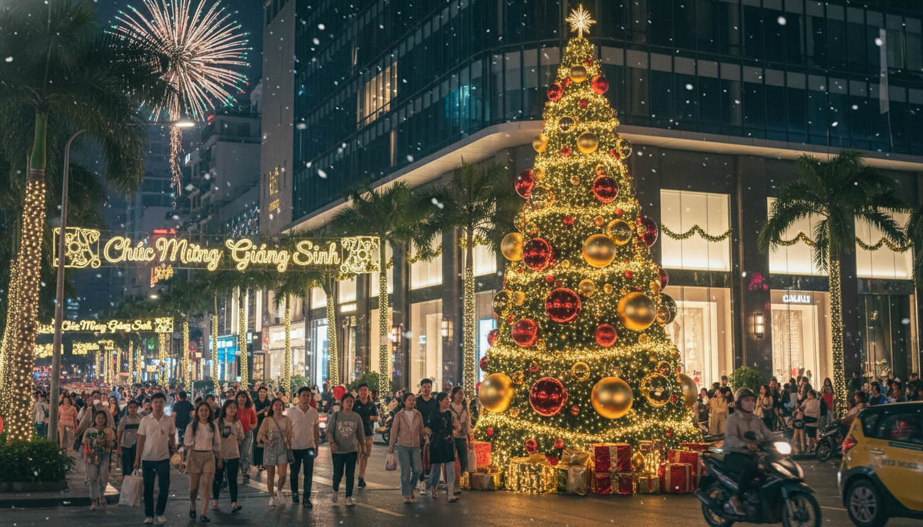 Dịch Vụ Cho Thuê Cây Thông Noel Tại Quận 1