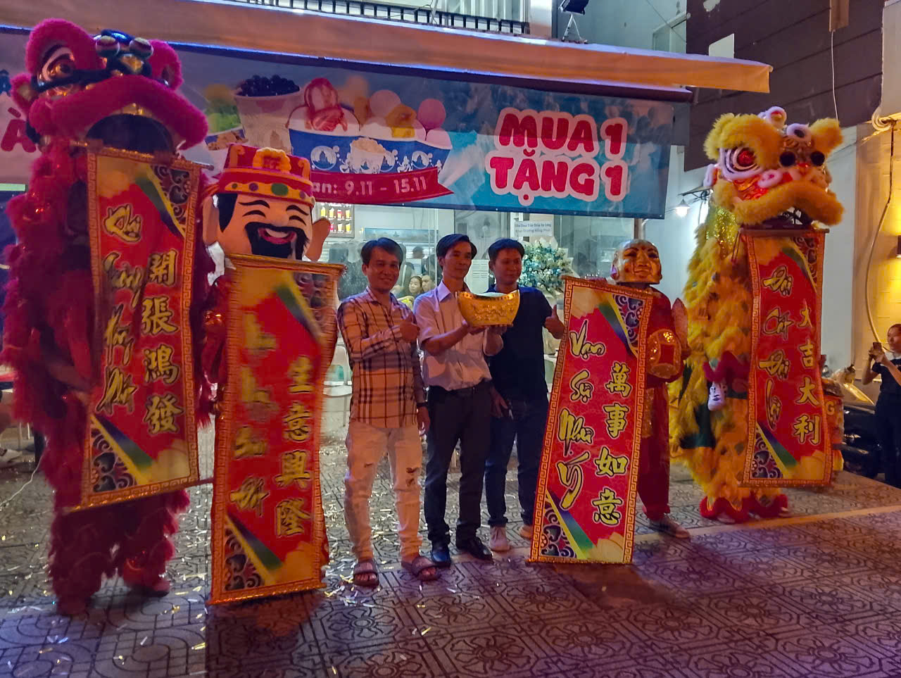 Dịch Vụ Múa Lân Khai Trương Tại Tân Bình