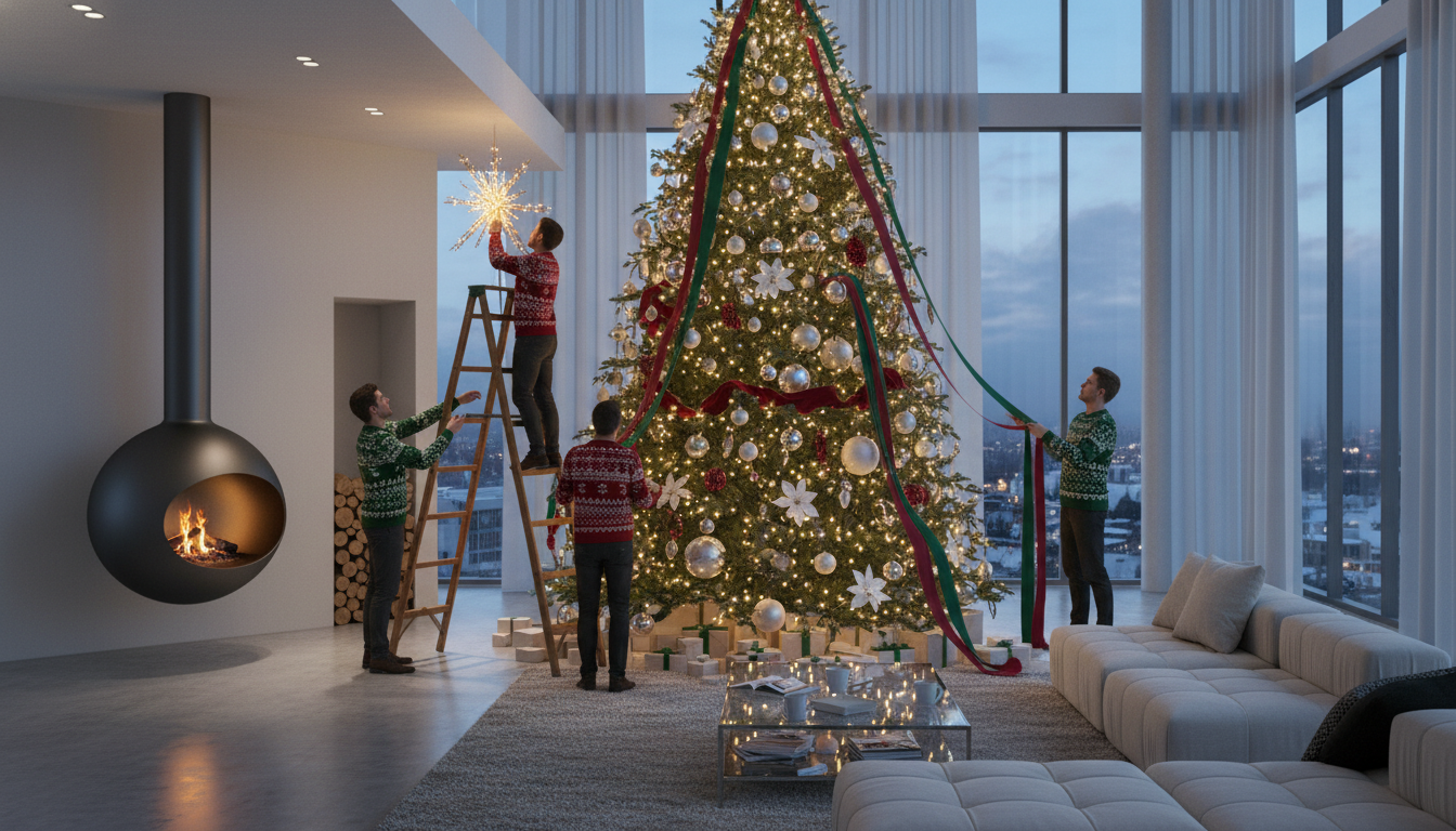 Dịch Vụ Trang Trí Cây Thông Noel