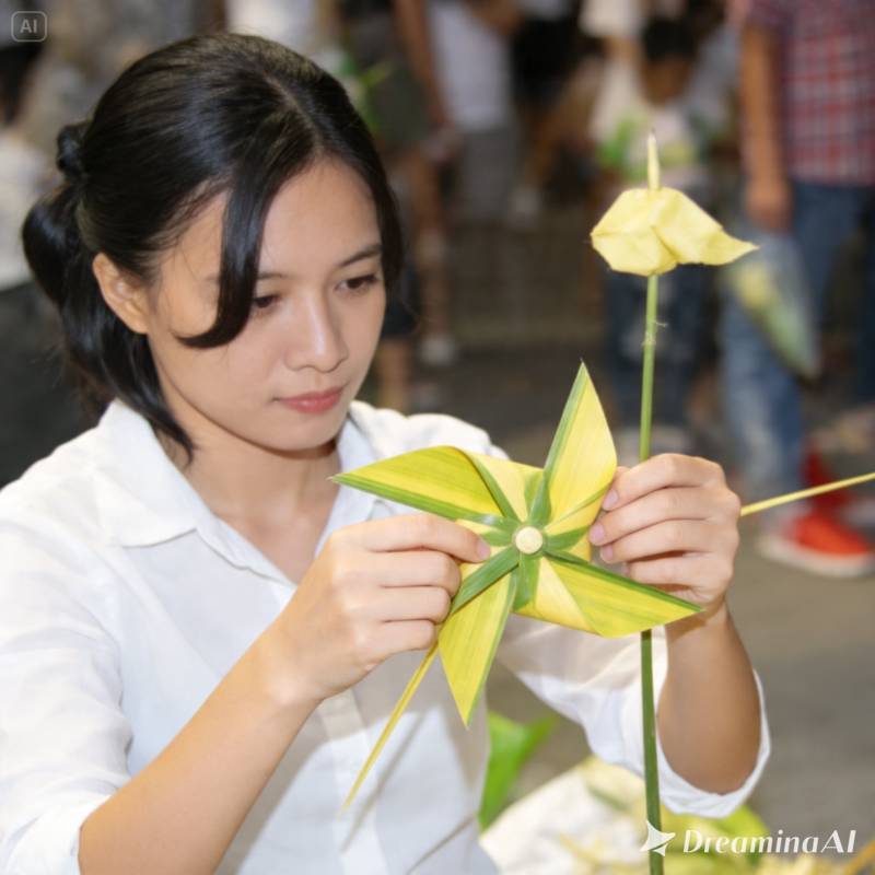 THUÊ NGHỆ NHÂN XẾP LÁ DỪA TẠI BÌNH THẠNH