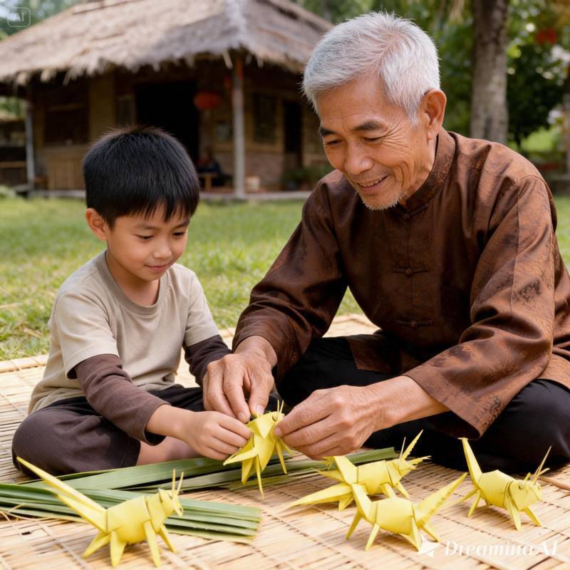 THUÊ NGHỆ NHÂN XẾP LÁ DỪA TẠI QUẬN 11