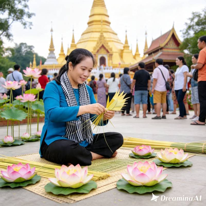THUÊ NGHỆ NHÂN XẾP LÁ DỪA TẠI TÂN BÌNH