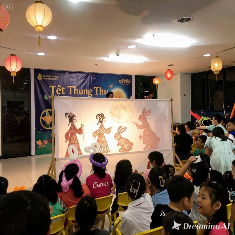TỔ CHỨC TRUNG THU CHO HỌC SINH TIỂU HỌC